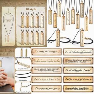 NWT We love because He first loved us Faith Based Necklace 10 Different Styles!